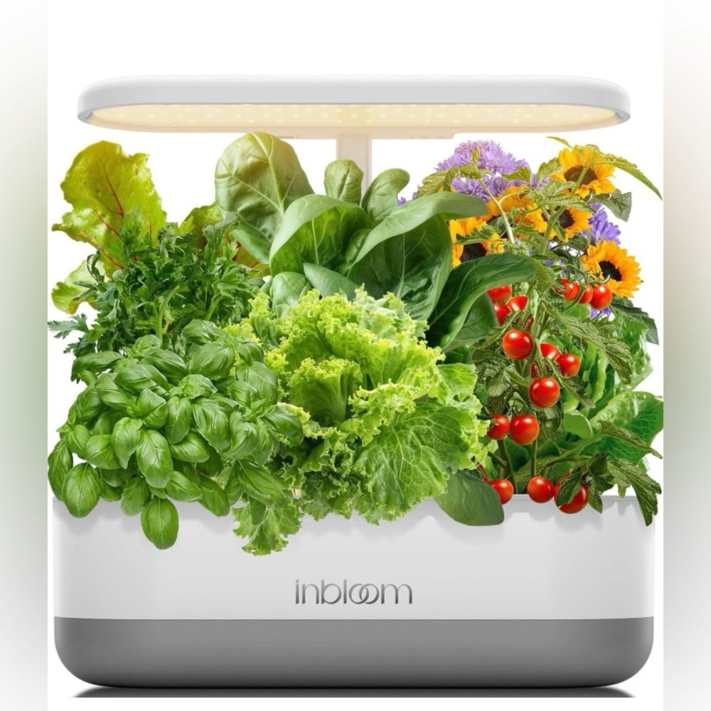 inBloom Hydroponics Growing System for indoor gardening GROW & EAT AT HOME
